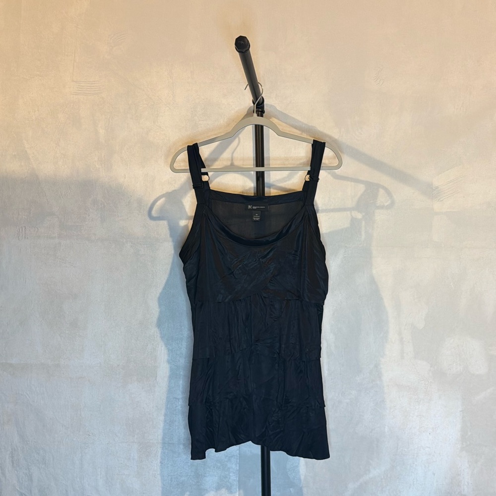 INC International Concncepts  Black Women's Tank Top Size 2x